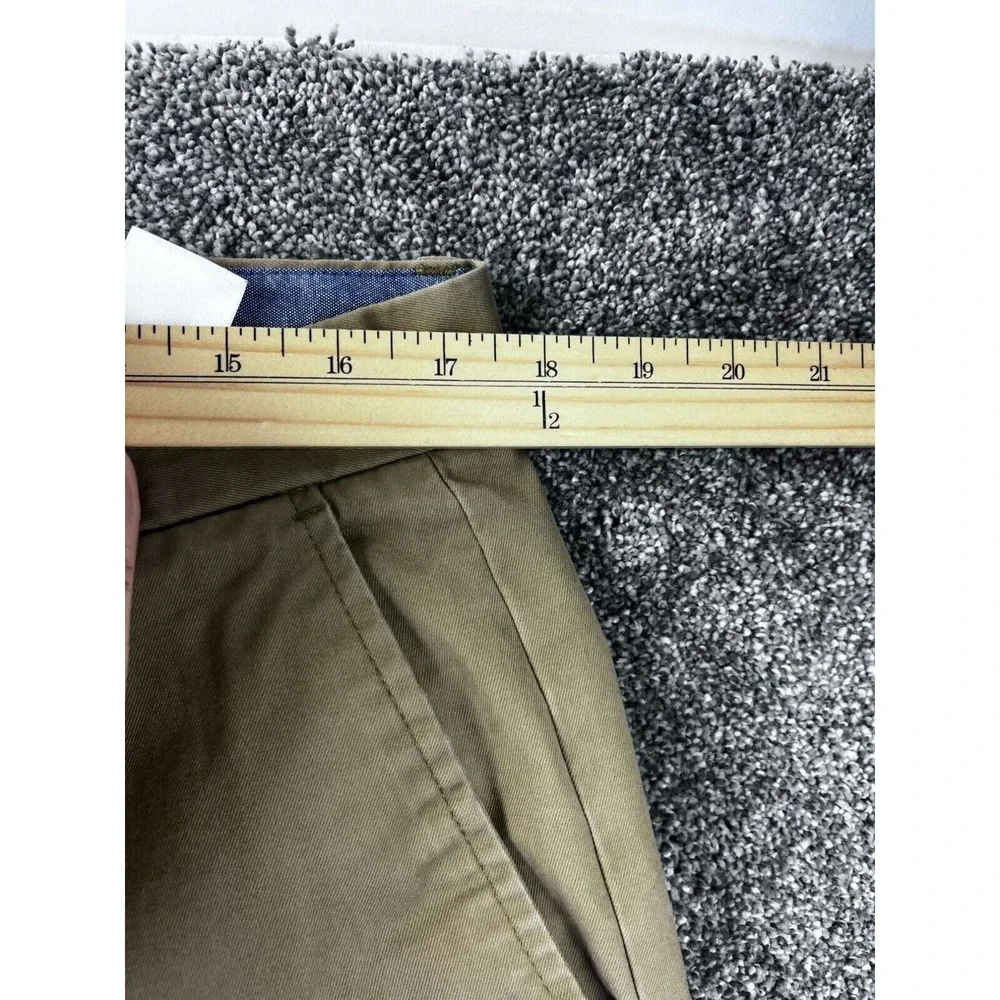 Banana Republic Mason Chino Mens Pants 35X30 Khaki Casual Cotton/Elastane‎